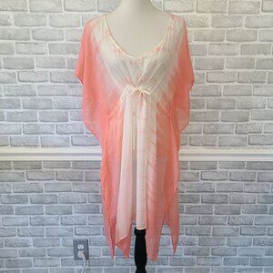 Quagga Kimono Women’s One Size Topper Boho Hippie Beach Festival Swim Cover